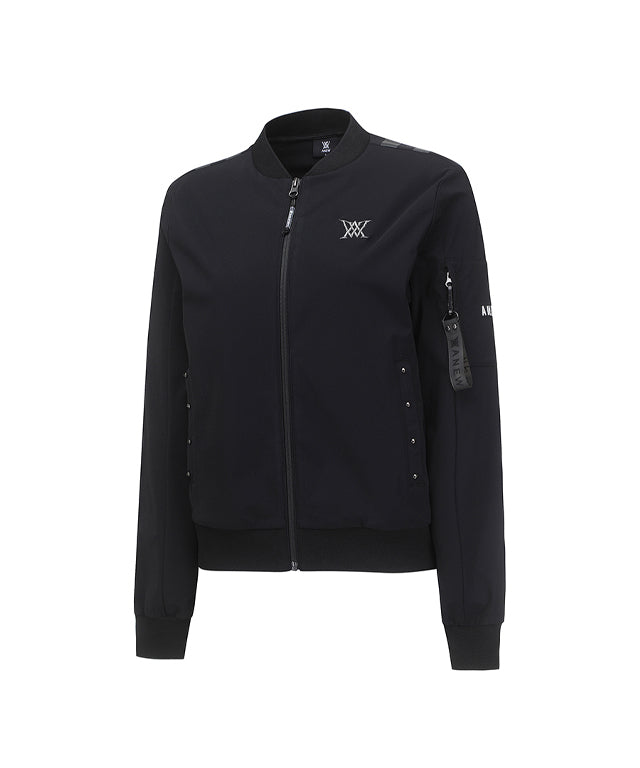 ANEW Golf: Women Signature Tricot Set Up Jacket - Black