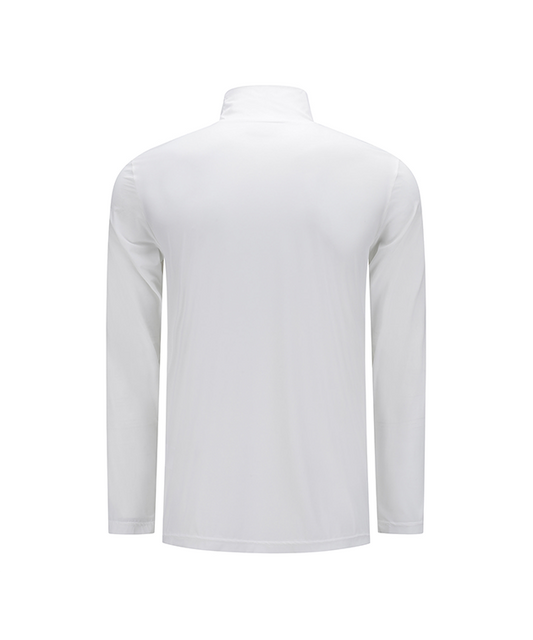 ANEW Golf: Men Cold Fabric High Neck T-Shirt - White