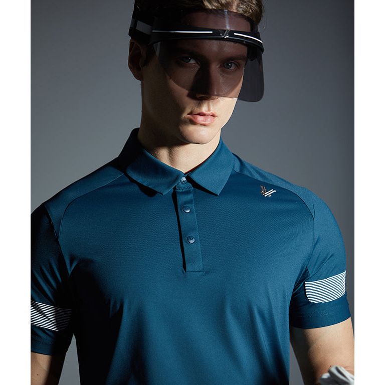 Adi Simple Polo Tee - Turquoise - Sportkyu