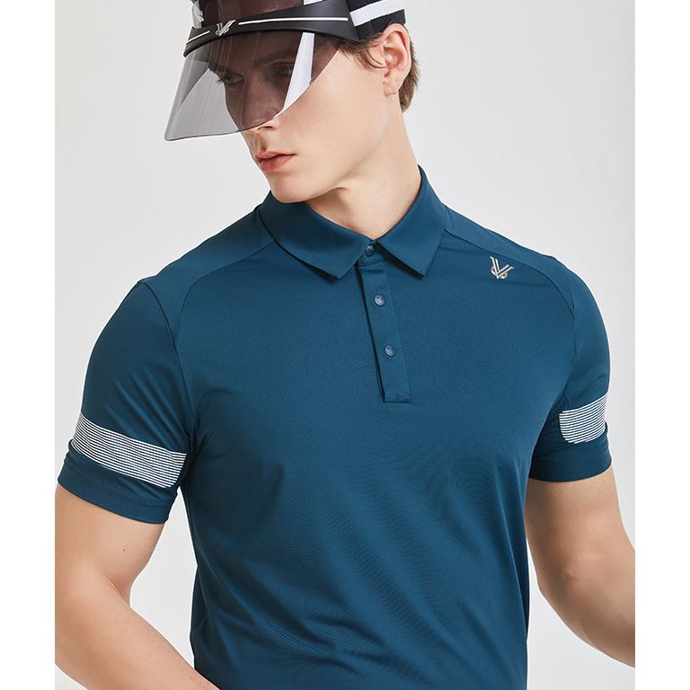 Adi Simple Polo Tee - Turquoise - Sportkyu