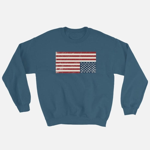 Sweatshirt met Amerikaanse vlag