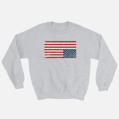 Sweatshirt met Amerikaanse vlag