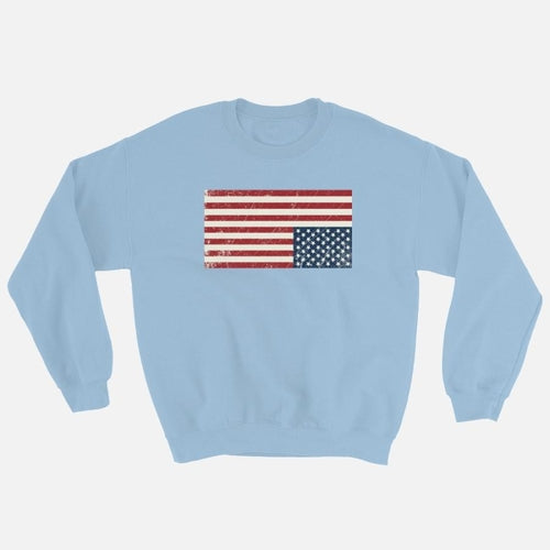 Sweatshirt met Amerikaanse vlag