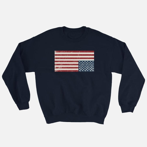 Sweatshirt met Amerikaanse vlag