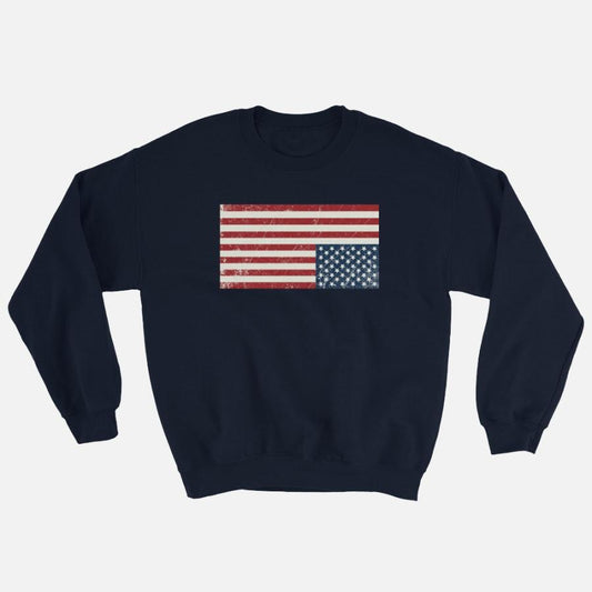 American Flag Sweatshirt