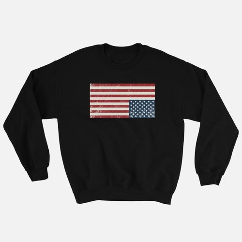 Sweatshirt met Amerikaanse vlag