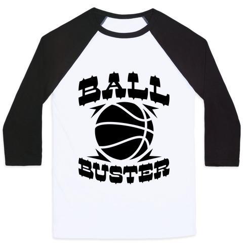 BALL BUSTER (BASKETBAL) UNISEX KLASSIEK HONKBAL TEE