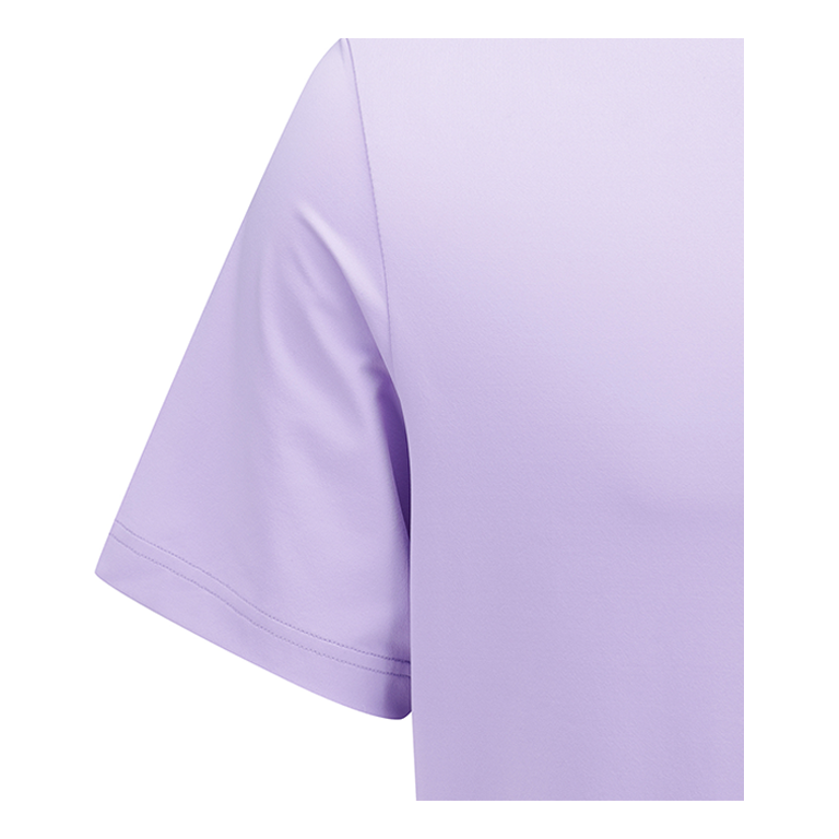 ANEW Golf: Men Back Triangular Point Short T-Shirt - Lavender