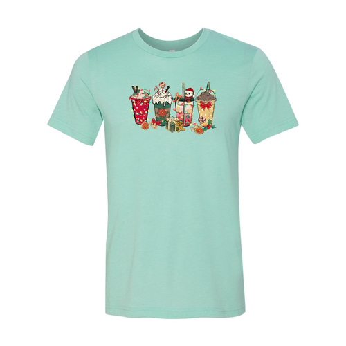 Christmas Coffee Glass Shirt