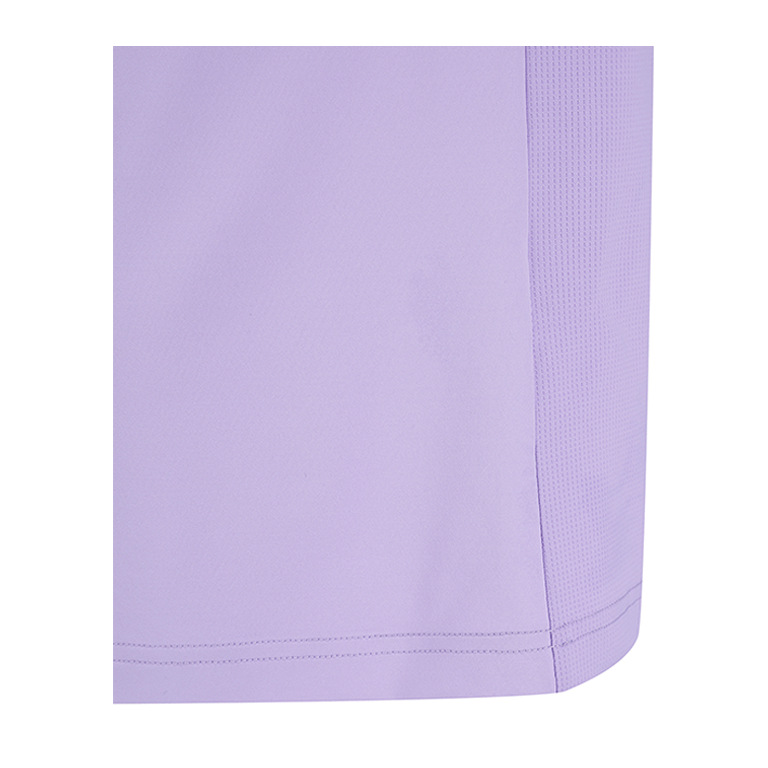 ANEW Golf: Men Back Triangular Point Short T-Shirt - Lavender