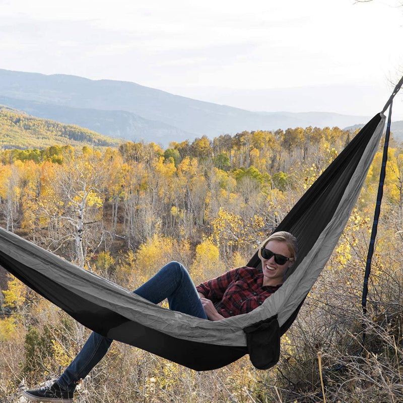Camping Parachute Hammock Survival For Garden Outdoor - Sportkyu