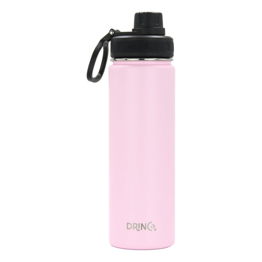 DRINCO® 22oz Stainless Steel Sport Water Bottle - Flamingo Pink