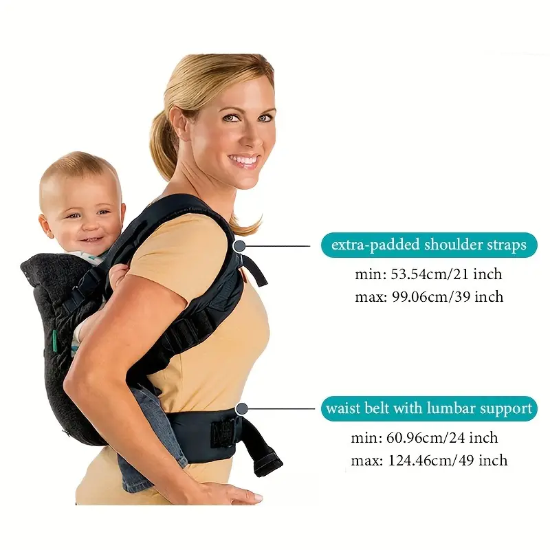 Portable Ergonomic Baby Carrier Airy Convertible Baby Hip Seat