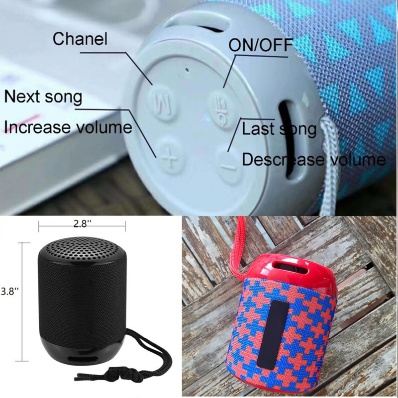 Mini Gift Wireless Stereo Portable Bluetooth Speaker