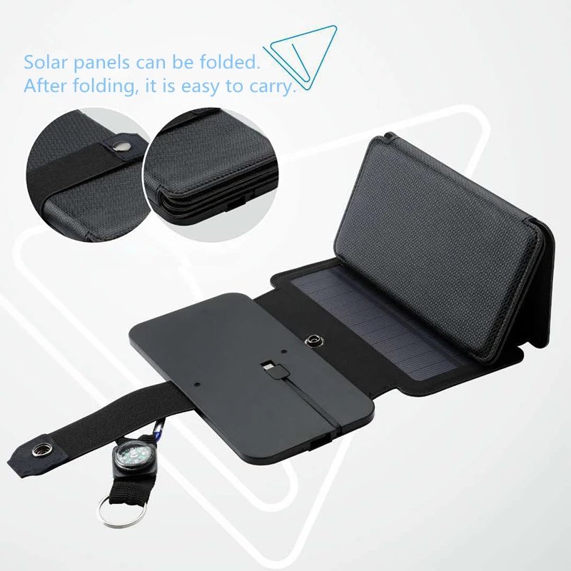 Folding Solar Charger - Sportkyu