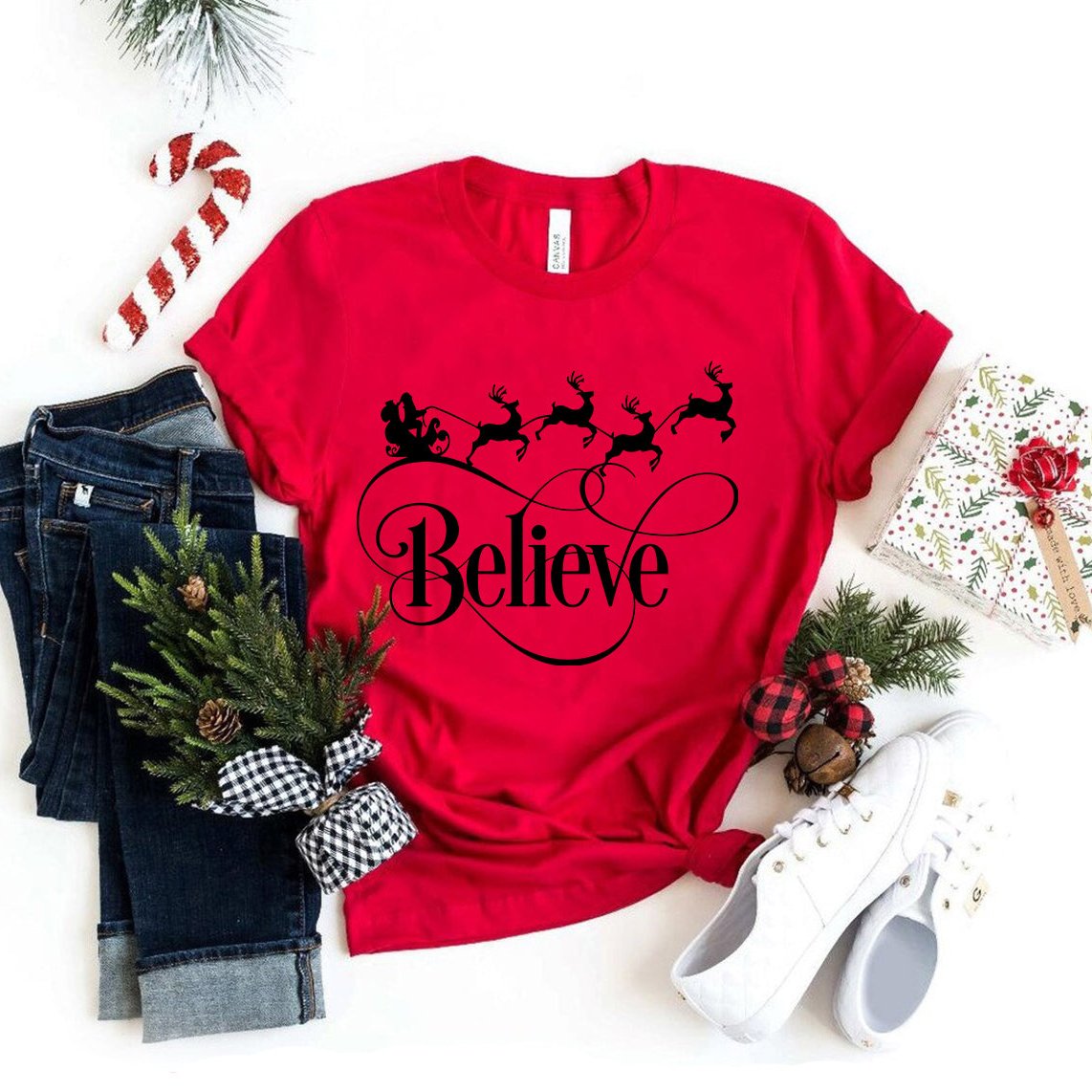 Believe In Christmas Shirt