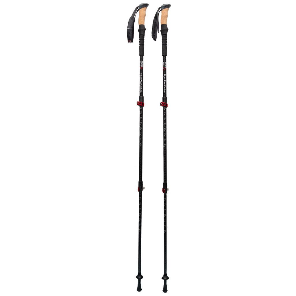 Mons Peak IX Tiger Paw Carbon Trekking Poles