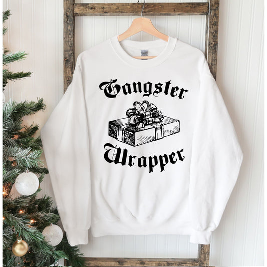 Gangsta Wrapper Christmas Sweatshirt