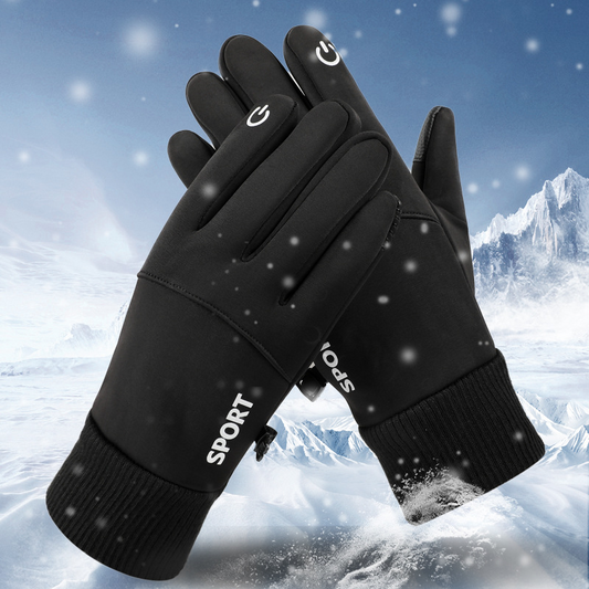 Touchscreen-Fleece-Handschuhe, rutschfeste warme Winterhandschuhe