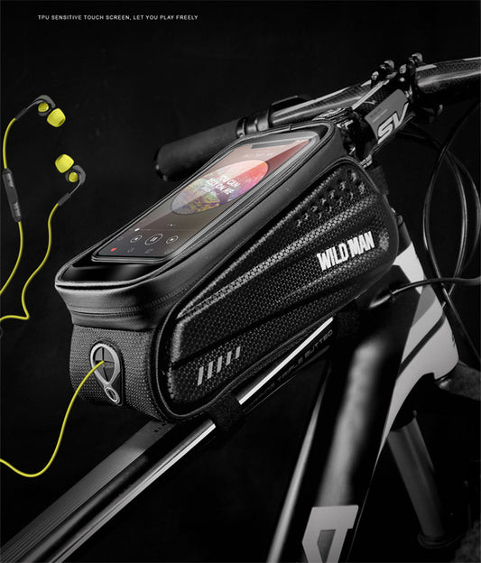 Rainproof Touch Screen Bag Bike Top Tube Mountain Bag