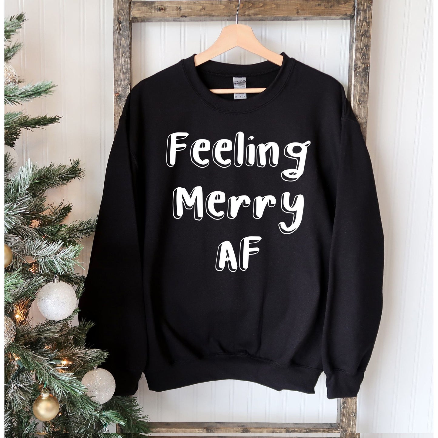 Feeling Merry AF-kersttrui