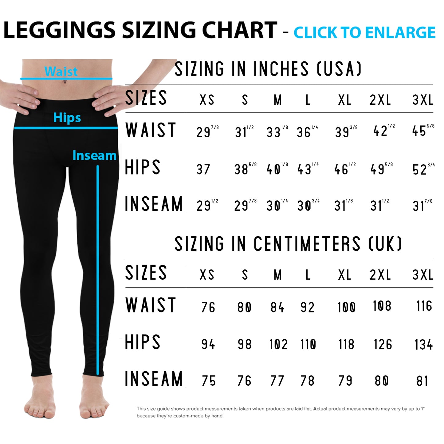 Mens Leggings - Blue Tribal Maori Tattoo Leggings