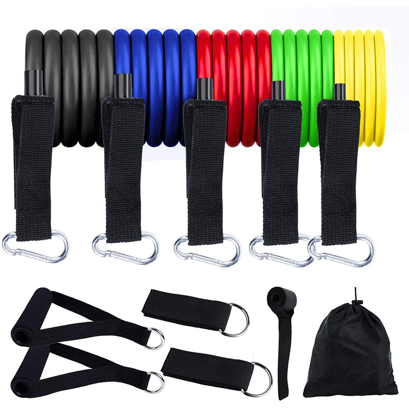 11Pcs Fitness Equipment Resistance Band Set - Sportkyu