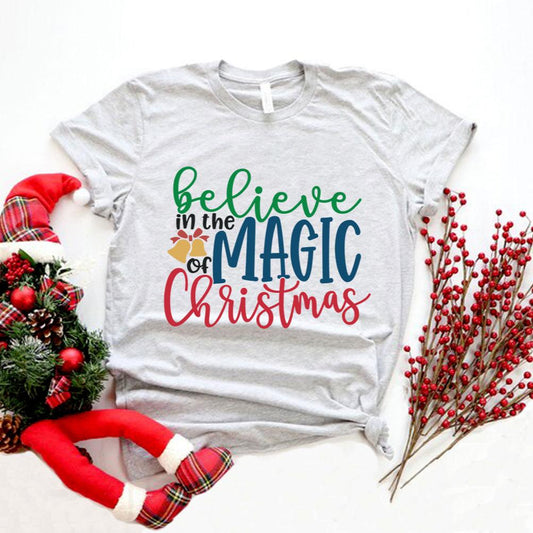 Believe In Magic Of Christmas Shirt