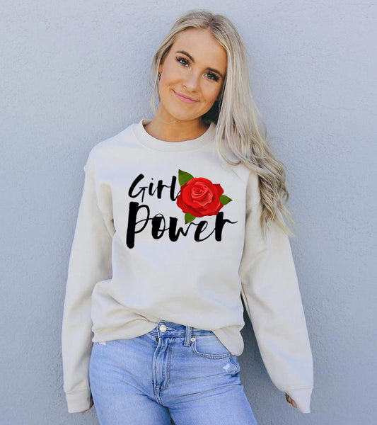 Girlpower-sweatshirt