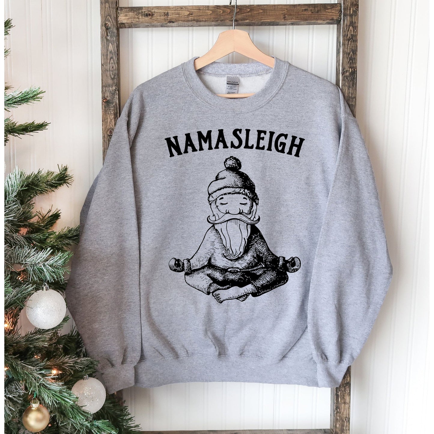 Namasleigh Christmas Sweatshirt