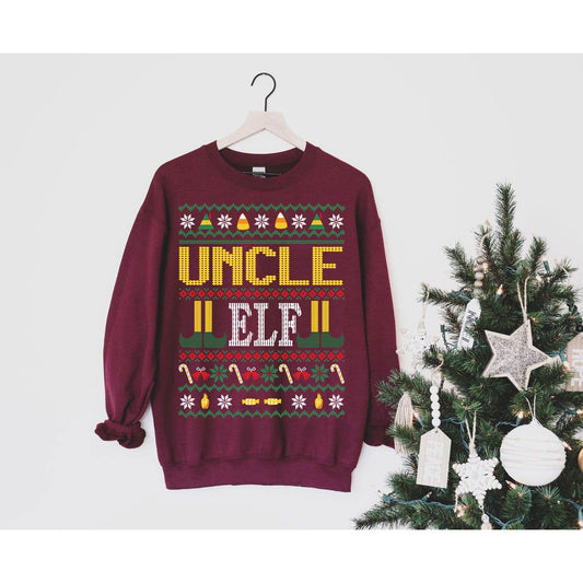 Uncle Elf Christmas Sweatshirt