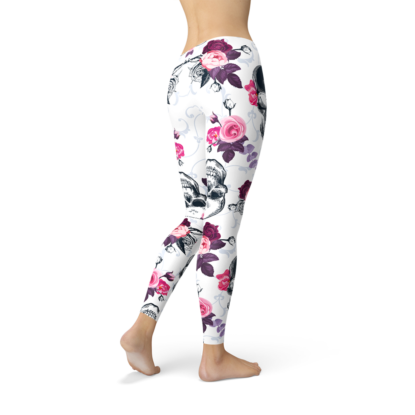 Womens Day Of The Dead Leggings