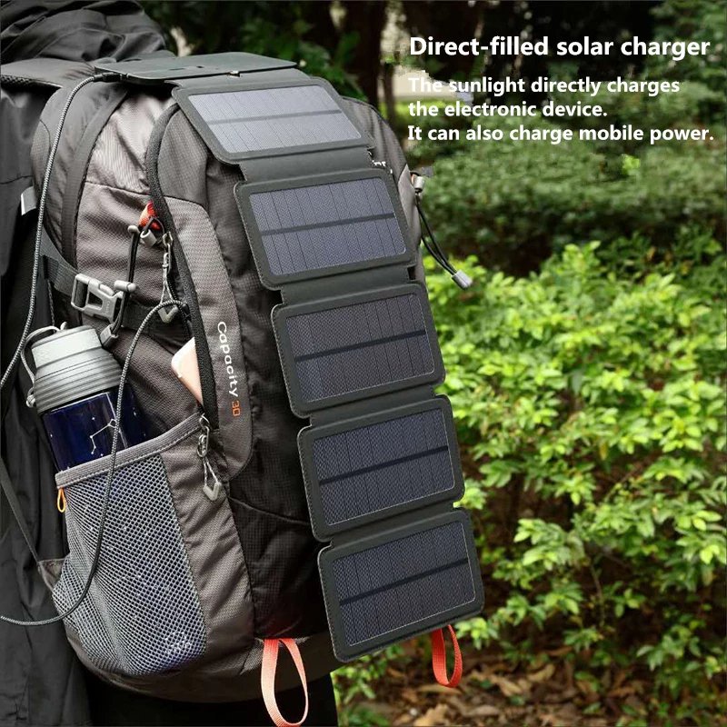 Folding Solar Charger - Sportkyu