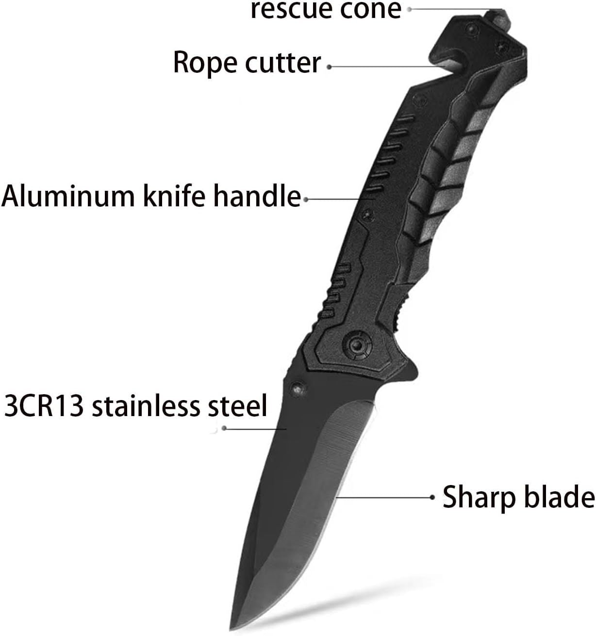 Tactical Folding Knife 10Pack Lock Knife 3.4 Inch EDC Outdoor Camping - Sportkyu
