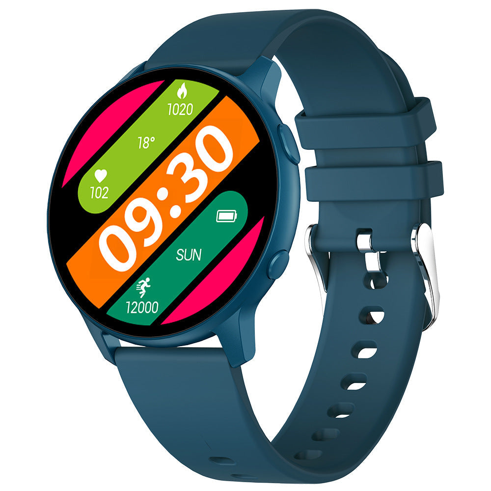 Smart Watch Full Circle Full Touch Heart Rate Pedometer