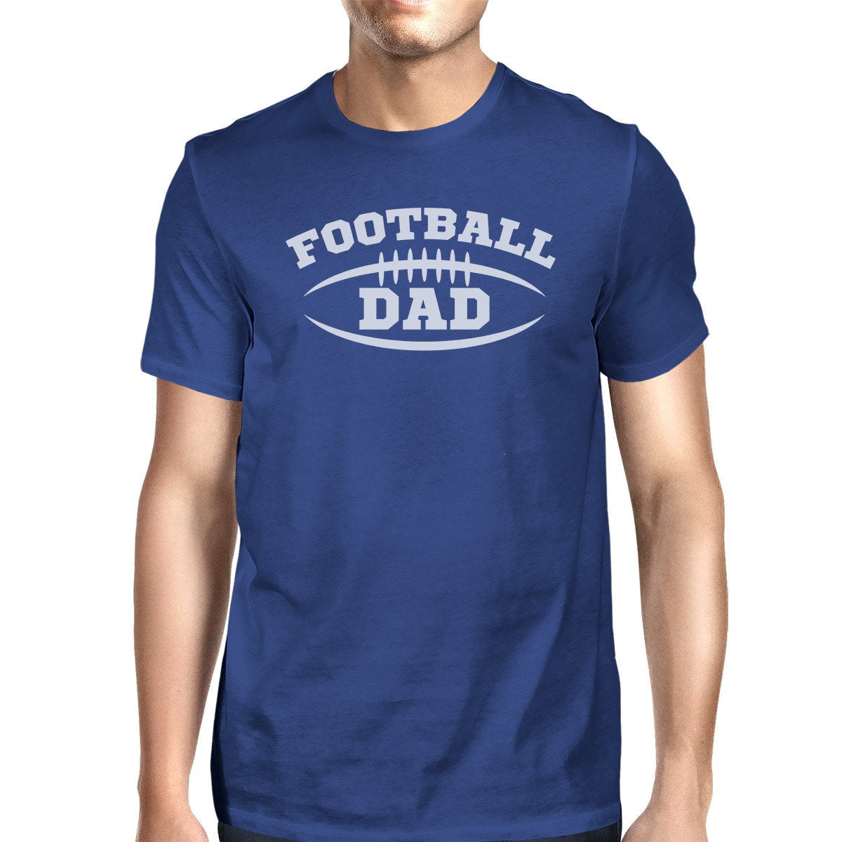 Football Dad Men's Funny Graphic T-Shirt For Dad