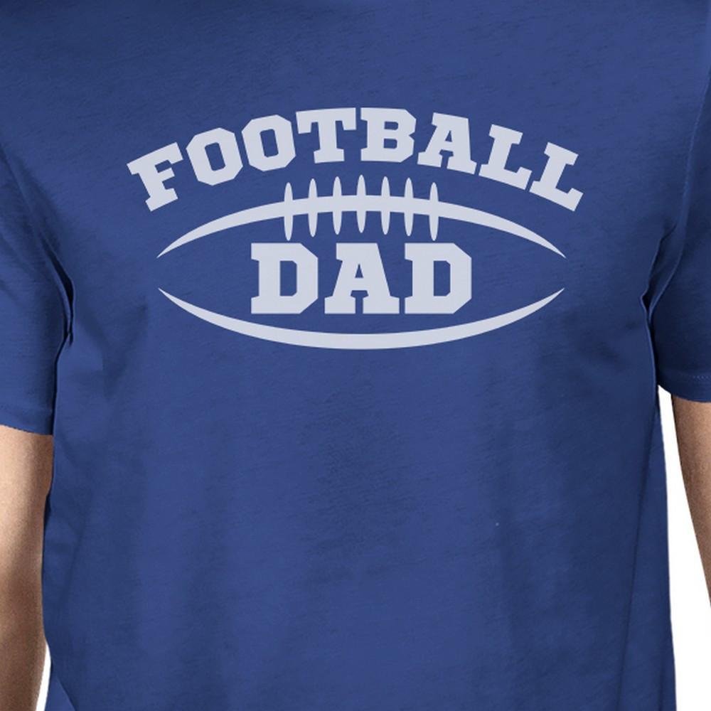 Football Dad Men's Funny Graphic T-Shirt For Dad