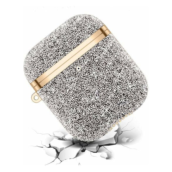 Soft Electroplating Fashion Star Diamond Earphone Sleeve