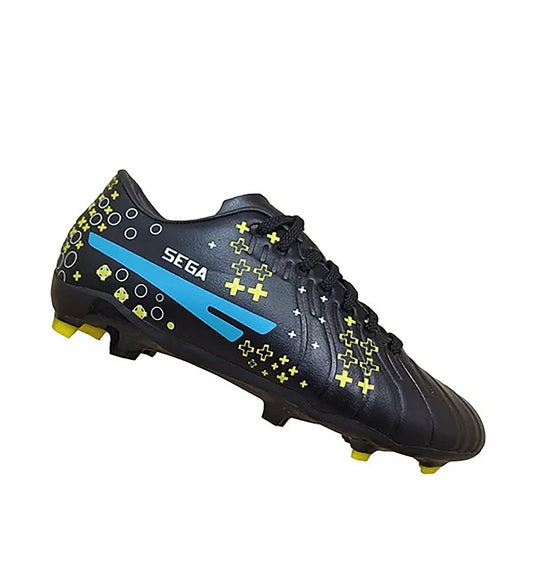 Sega Momento Football Shoes for Men (Size-UK-10) (Color-BLACK) - Sportkyu