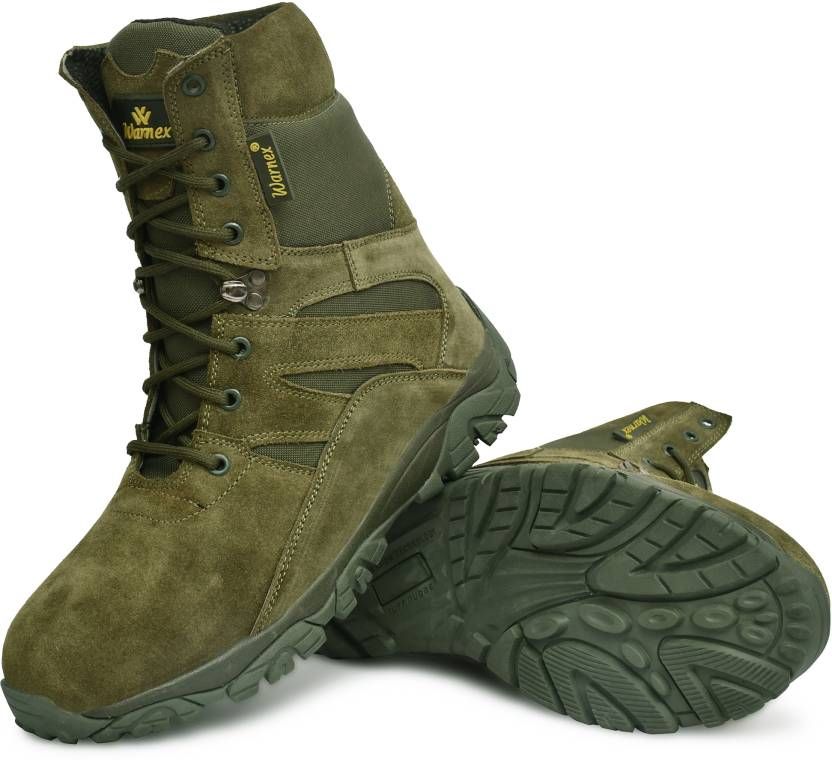 Rapid Response Army &amp; Tactical Stiefel mit seitlichem Reißverschluss aus echtem Leder, leicht