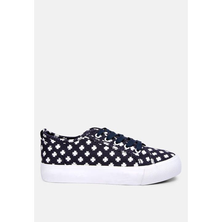 Glam Doll Casual Flatform Sneakers - Sportkyu