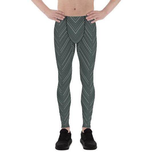 Leggings für Herren - Sport-Streifen-Leggings