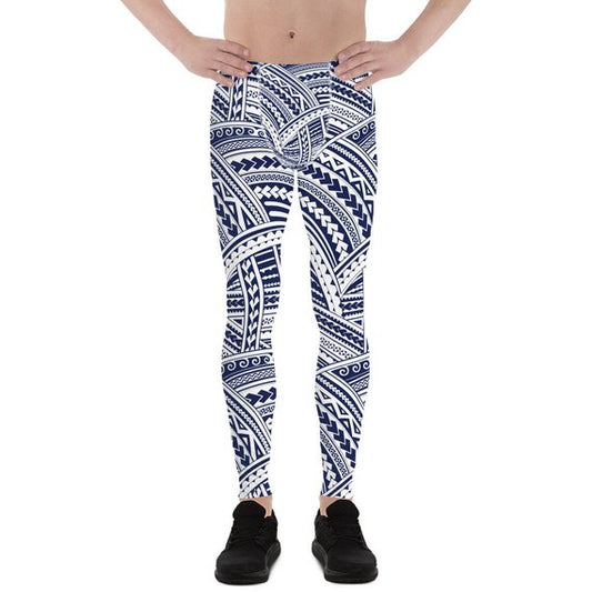 Leggings für Herren - Maori Polynesian Tattoo Leggings