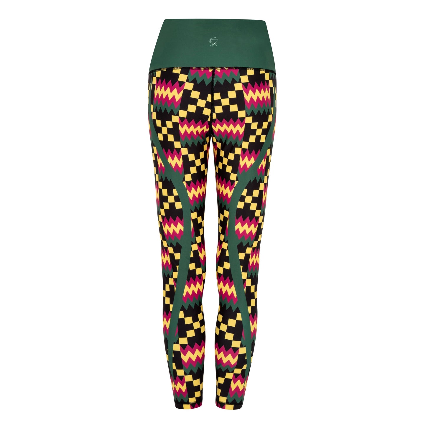 Kayentee Green Vibrant Leggings