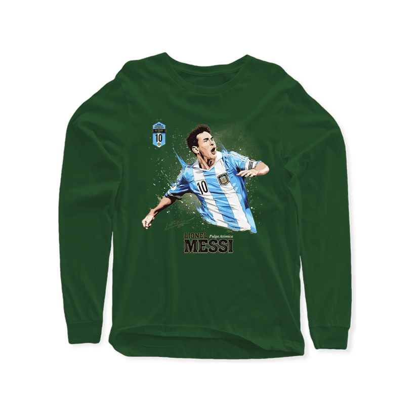 Messi Full Sleeves T-shirt