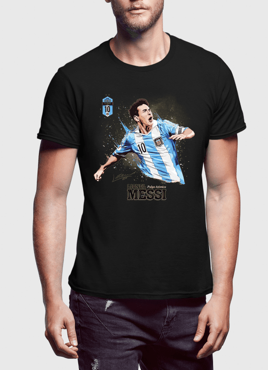 Messi T-shirt met halve mouwen 