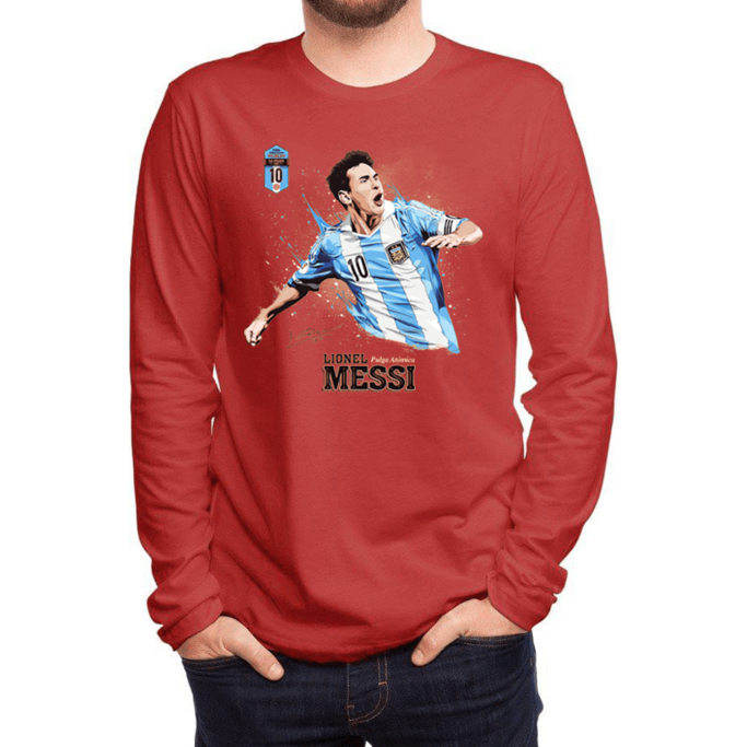 Messi Full Sleeves T-shirt