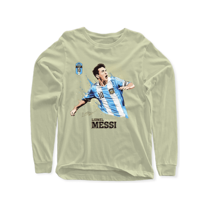 Messi Full Sleeves T-shirt