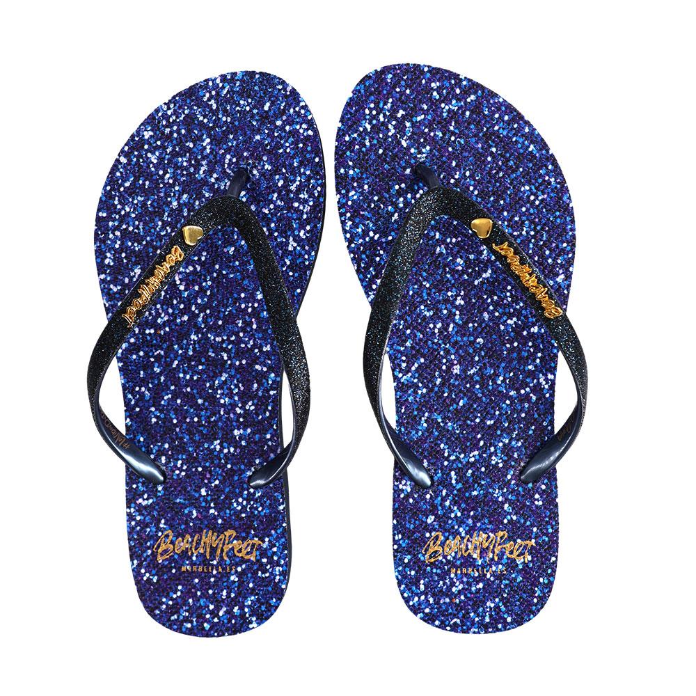 BeachyFeet® - Navy Shimmer