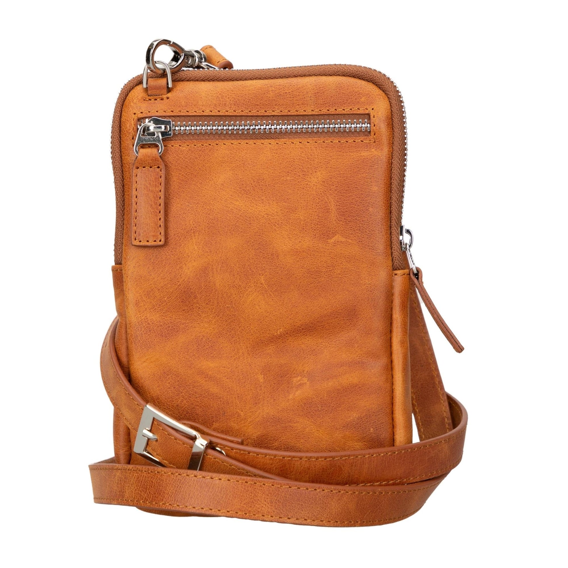 Niagara Leather Crossbody Phone Bag for Men - Sportkyu